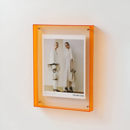 Crystaframe - transparent acrylic picture frame for modern image presentation 10