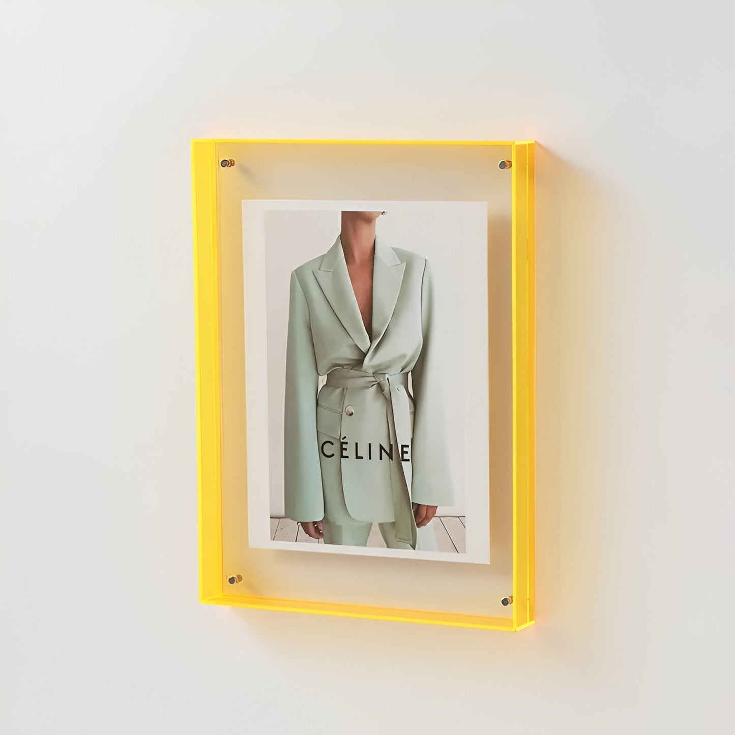 Crystaframe - transparent acrylic picture frame for modern image presentation 12