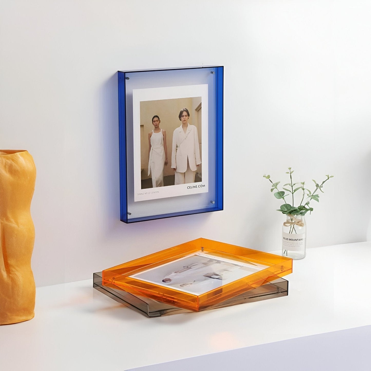 Crystaframe - transparent acrylic picture frame for modern image presentation 2