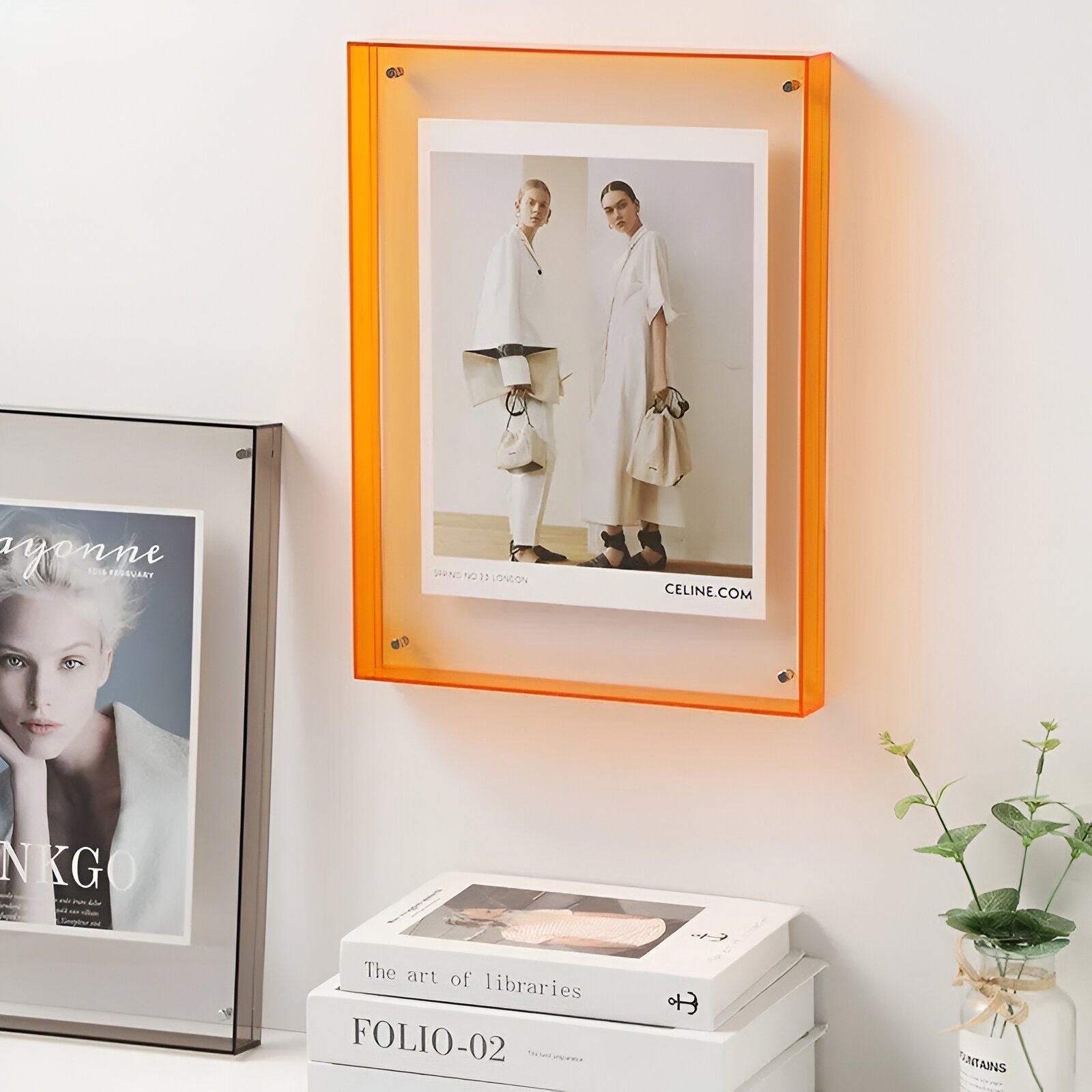 Crystaframe - transparent acrylic picture frame for modern image presentation 4