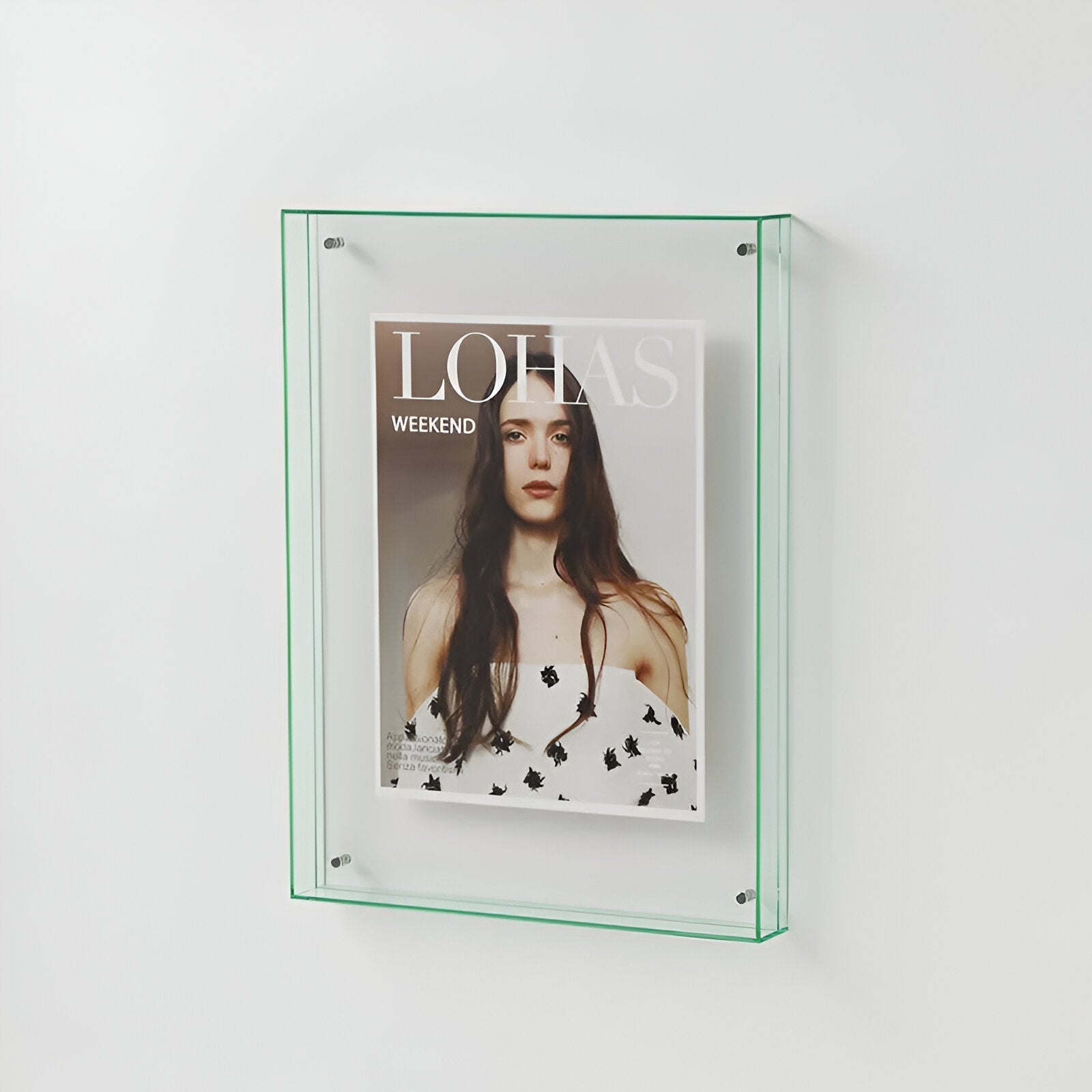 Crystaframe - transparent acrylic picture frame for modern image presentation 9