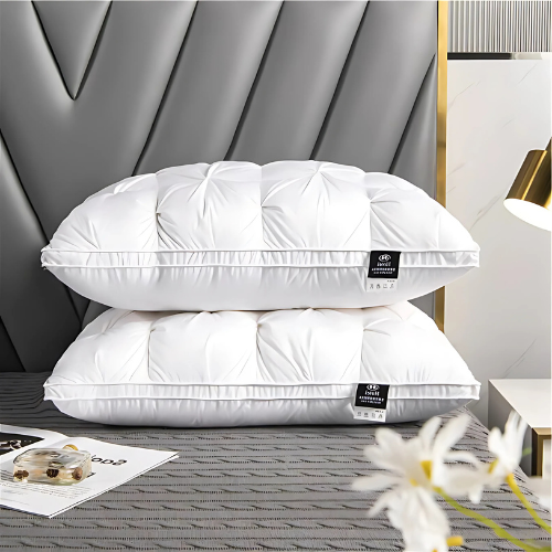 DREAMFEATHER - Cuscino di lusso in piuma d'oca per un sonno riposante