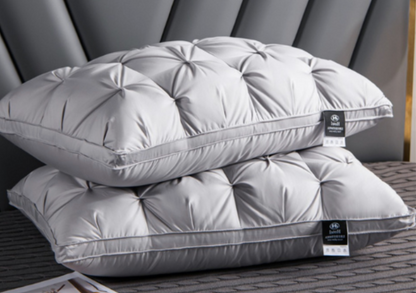 DREAMFEATHER - Cuscino di lusso in piuma d'oca per un sonno riposante