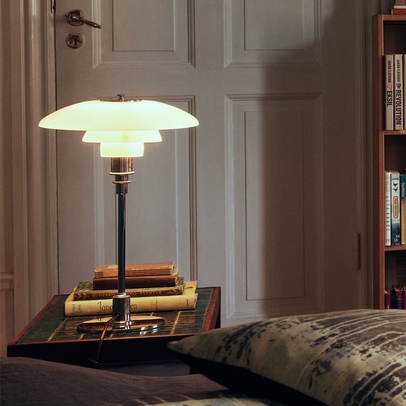 Danish Design Table Lamp-Scandinavian table lamp with dimmable LED light 8