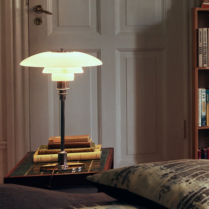 Danish Design Table Lamp-Scandinavian table lamp with dimmable LED light 8