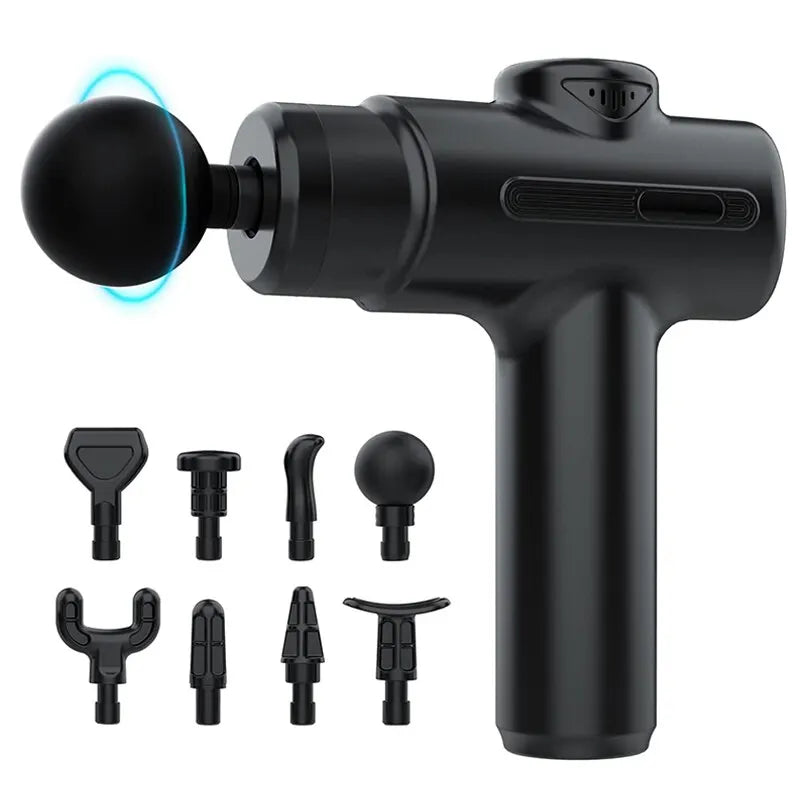 DeepFlex 8 – Electric Massage Gun with 8 Attachments for Deep Tissue Use