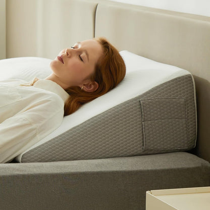 Almohada cuña deluxe – Almohada cuña inclinada para comodidad y soporte