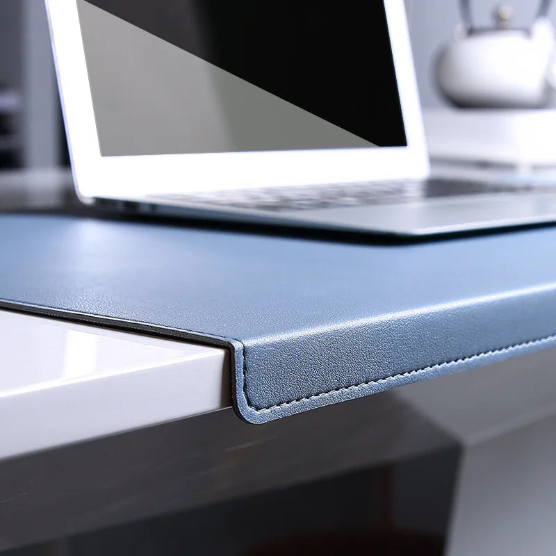 DESKCOMFORT – Ergonomic PU Leather Desk Pad with Wrist Support