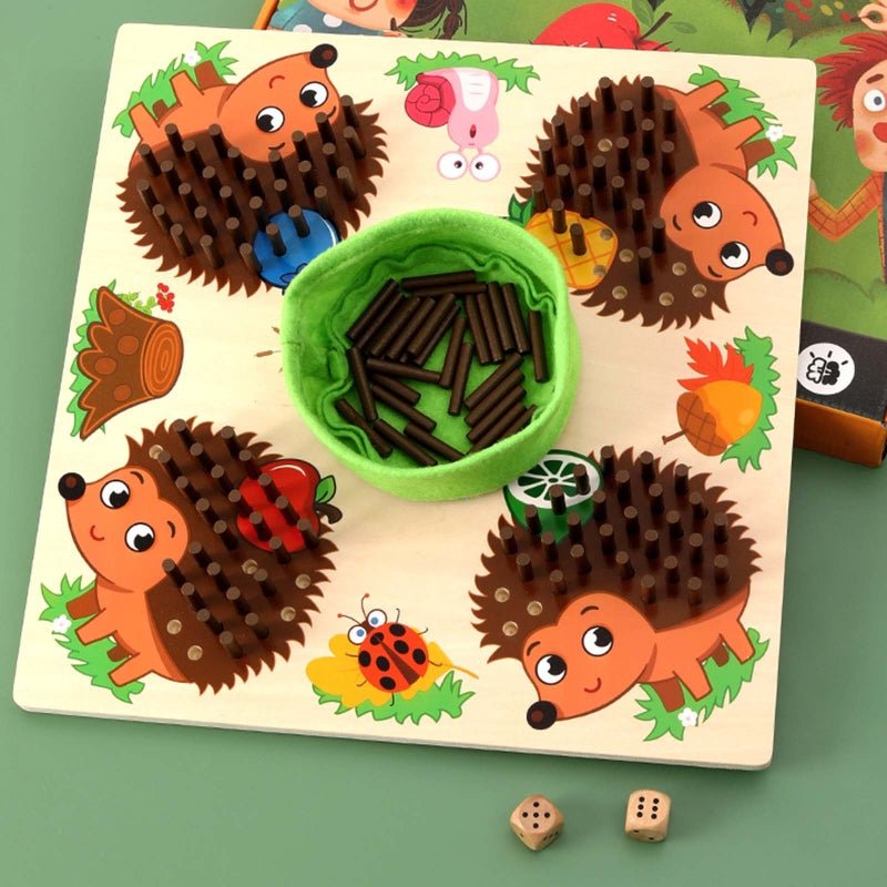 SMARTTOY - Educatief spel met egelontwerp om getalbegrip en fijne motoriek te bevorderen
