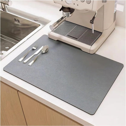 Dishdry - fast -drying diatomite made of diatomite for clean kitchens 4