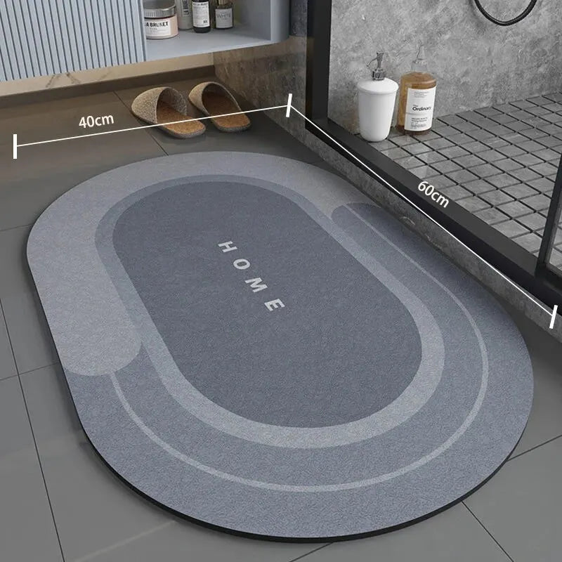 SafeTread – Quick-Drying Non-Slip Bathroom Mat for Comfort & Safety