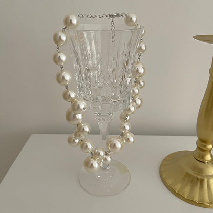 ELARA PEARL NECKLACE - Atemberaubende Perlenkette für zeitlose Eleganz