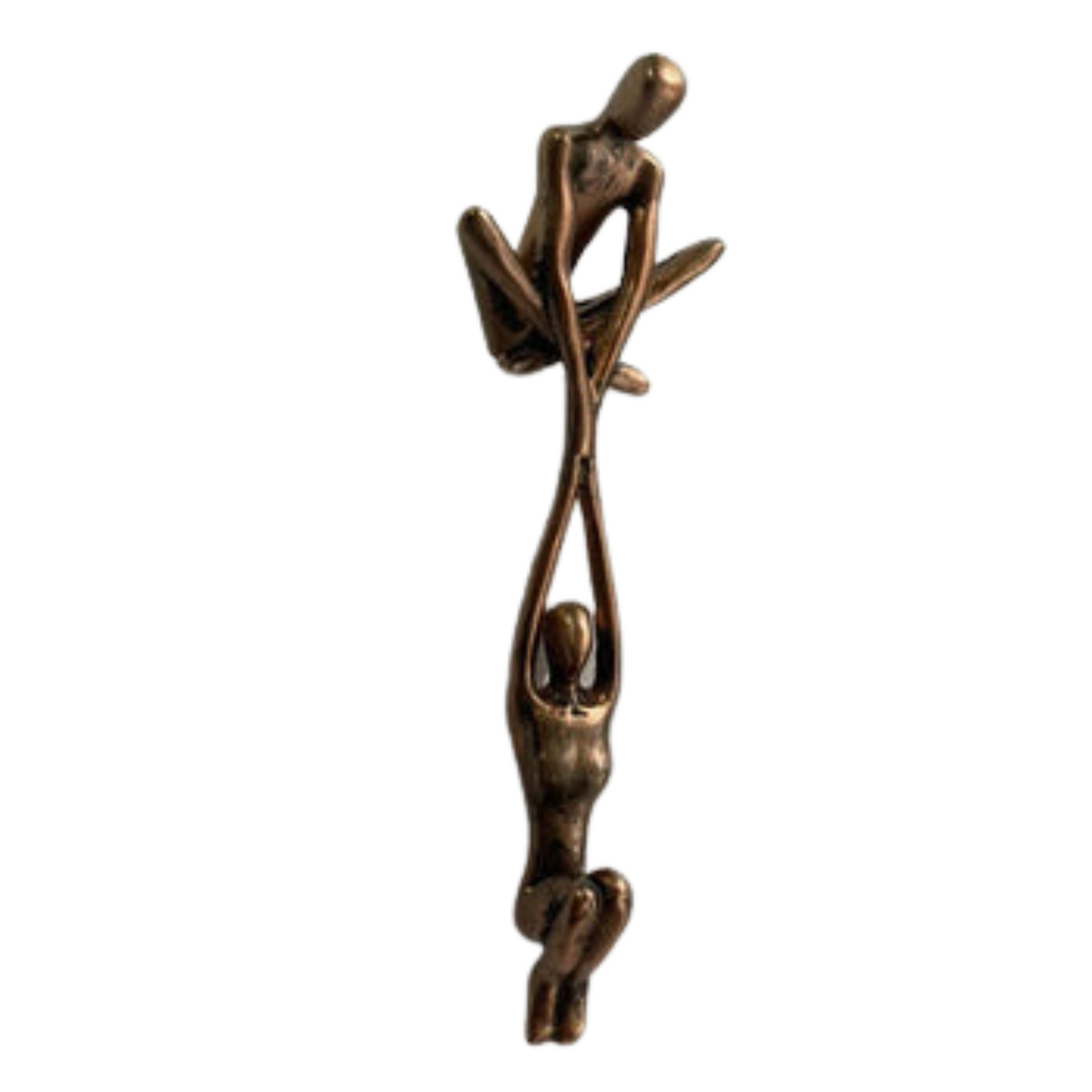 Scultura ETERNITY - Scultura decorativa in resina per l'amore e l'equilibrio