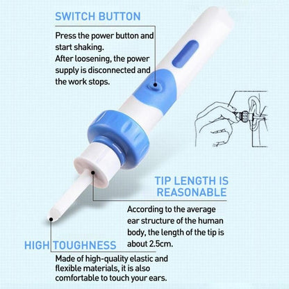 EarVac Pro – Aspirador Eléctrico de Cera para una Limpieza Suave