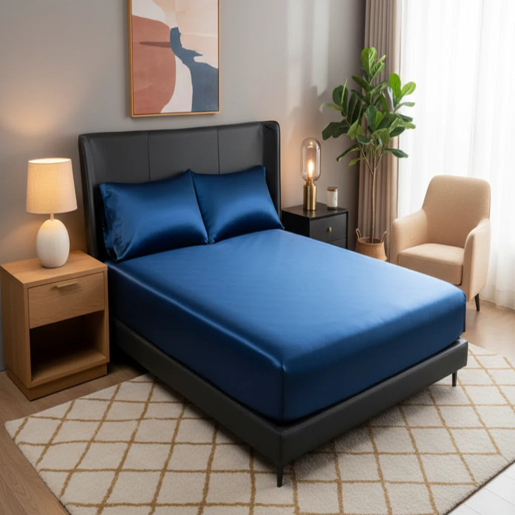 SATINIQUE CALMERA – Viilentävä jääsilkkisatiini joustavalla reunuksella