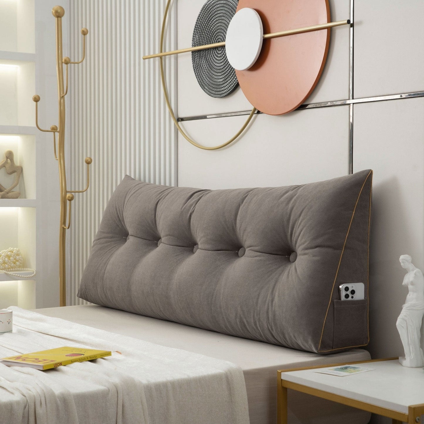 ErgoWedge – Almohada ergonómica en cuña con soporte para la espalda
