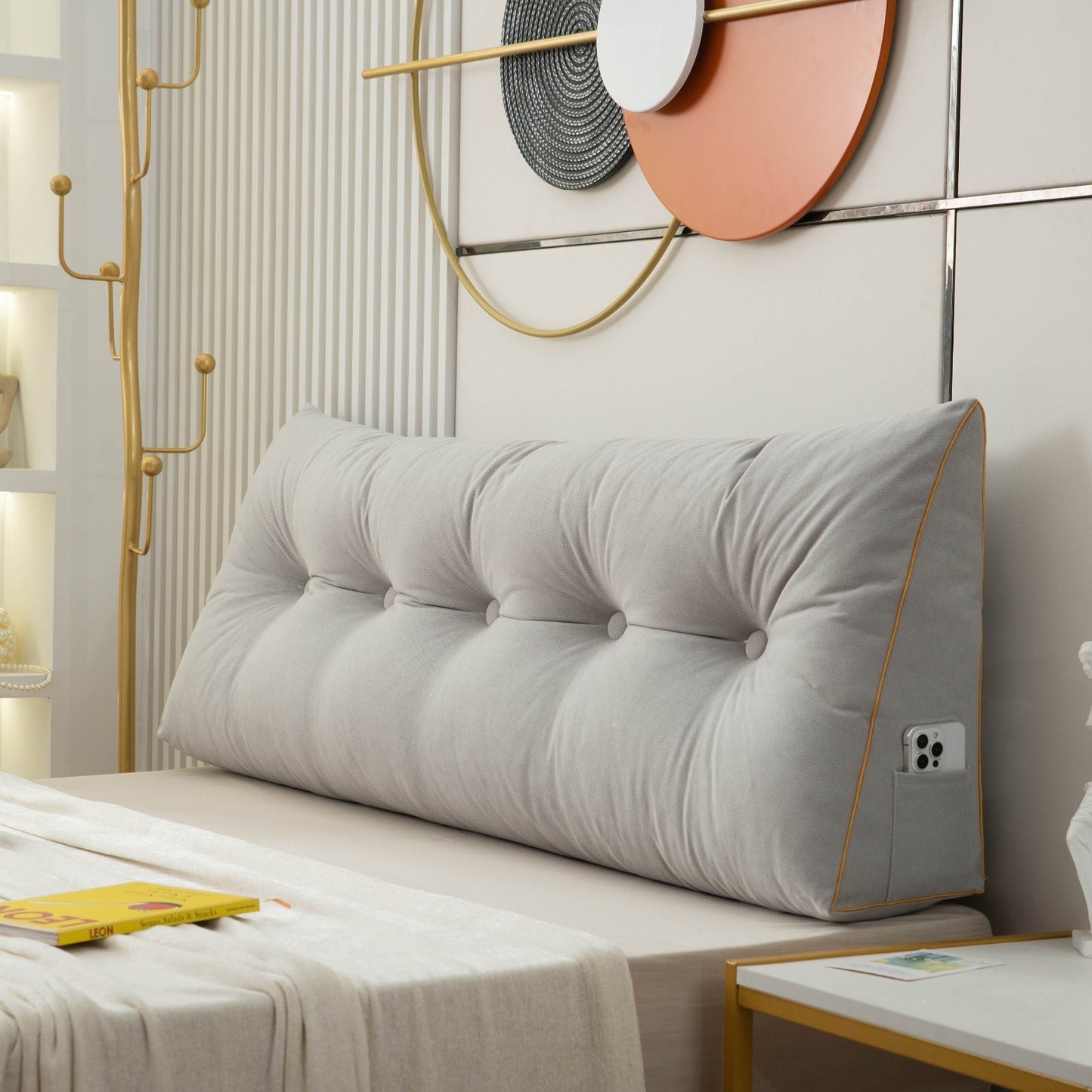 ErgoWedge – Almohada ergonómica en cuña con soporte para la espalda
