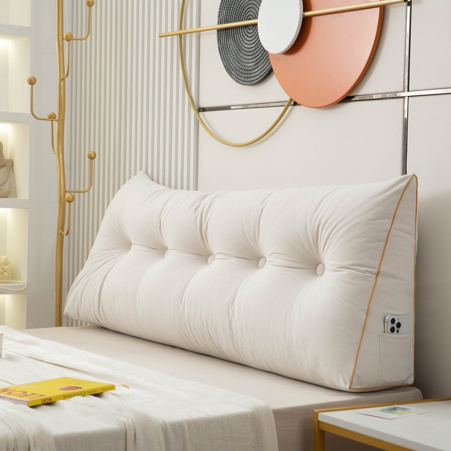 ErgoWedge – Almohada ergonómica en cuña con soporte para la espalda