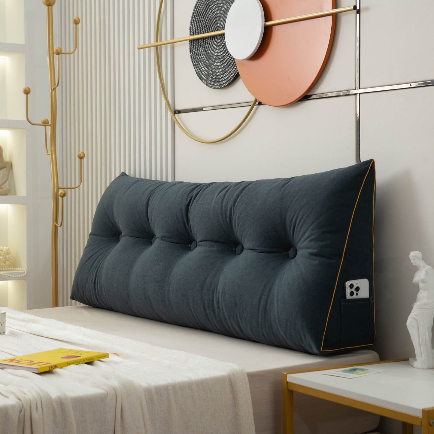 ErgoWedge – Almohada ergonómica en cuña con soporte para la espalda