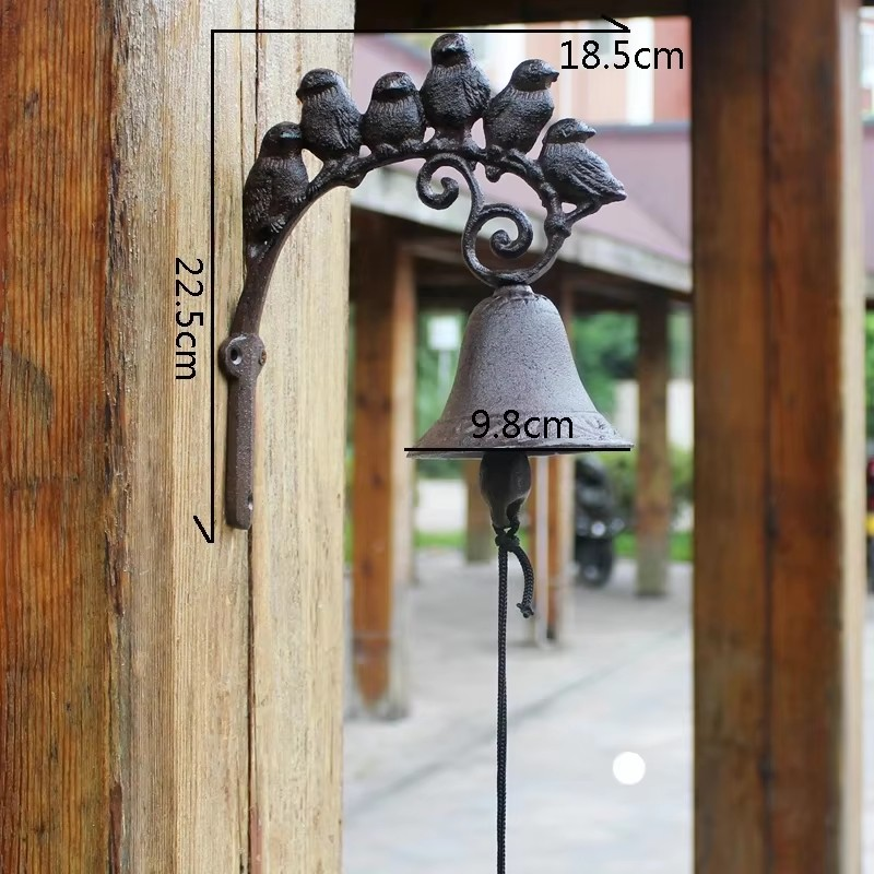 Eurovint Bell-Classic cast iron doorbell in vintage style for stylish house entrances 5