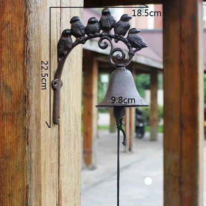 Eurovint Bell-Classic cast iron doorbell in vintage style for stylish house entrances 5