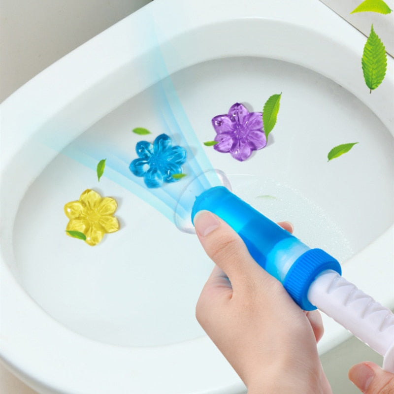 FRESHBLOOM DUO - Detergente per WC e deodorante per ambienti con fragranza floreale di lunga durata