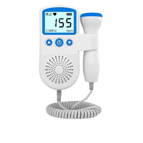 FetoPulse Doppler – Prenosný monitor srdcovej frekvencie s LCD displejom od 12. týždňa tehotenstva