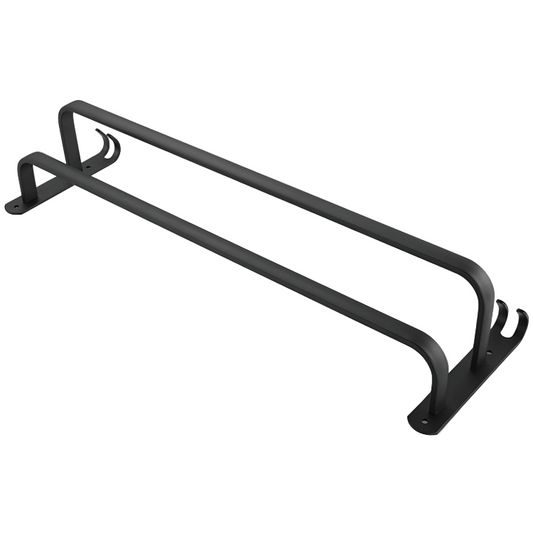 FlexRack – Mensola da bagno in alluminio da parete con 3 barre trasversali