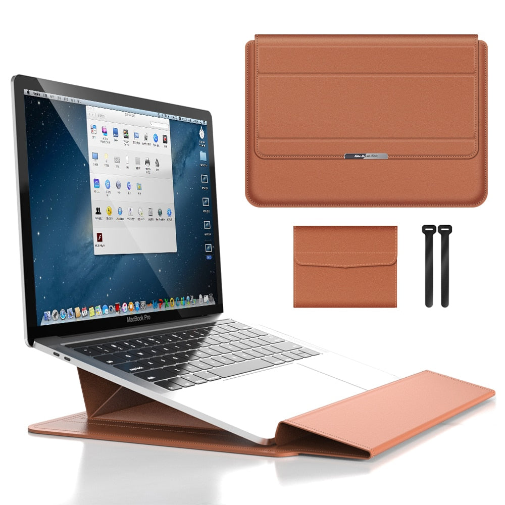FlexiGuard - Custodia impermeabile sottile per laptop con protezione dagli urti e supporto