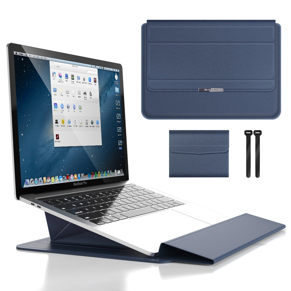 FlexiGuard - Custodia impermeabile sottile per laptop con protezione dagli urti e supporto