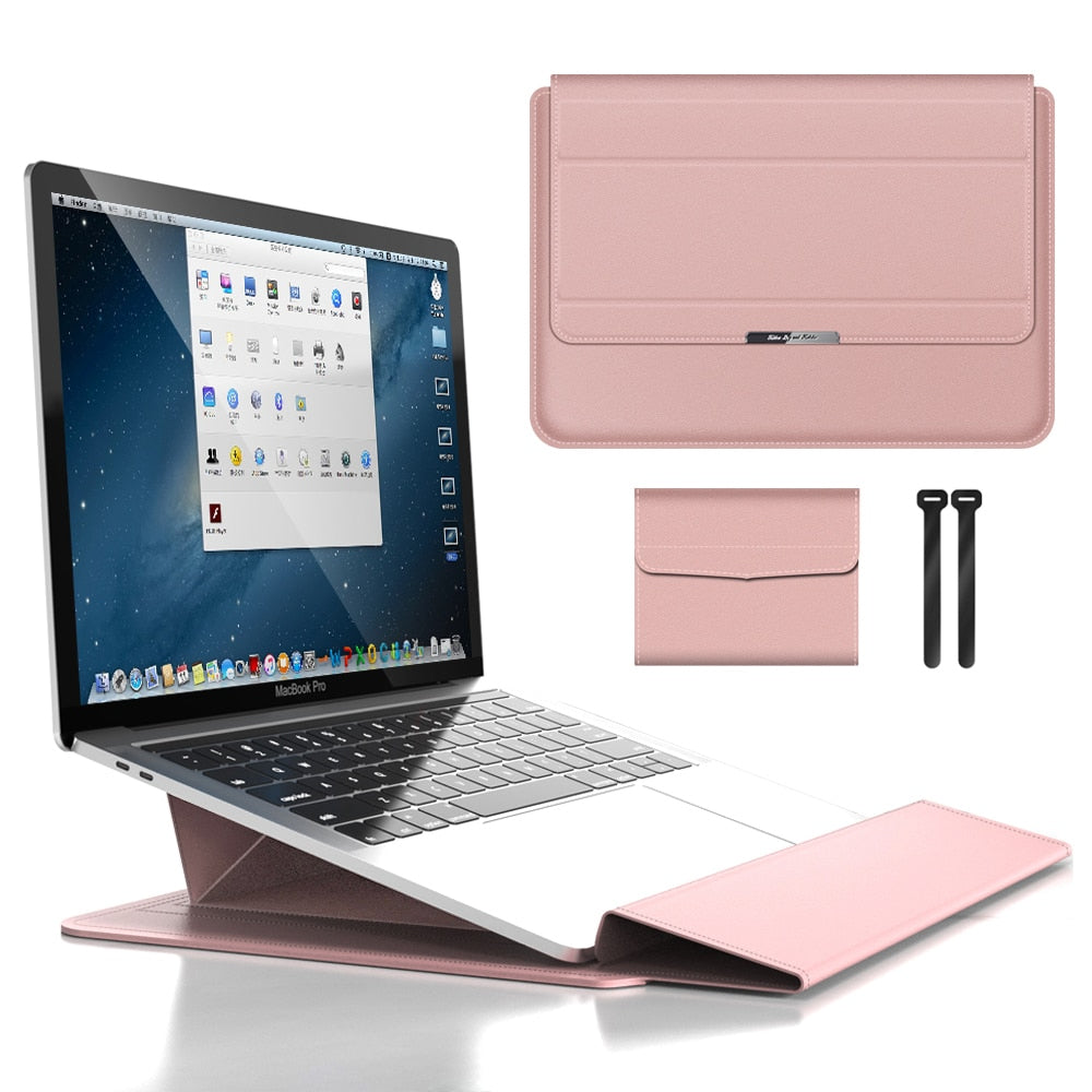 FlexiGuard - Custodia impermeabile sottile per laptop con protezione dagli urti e supporto
