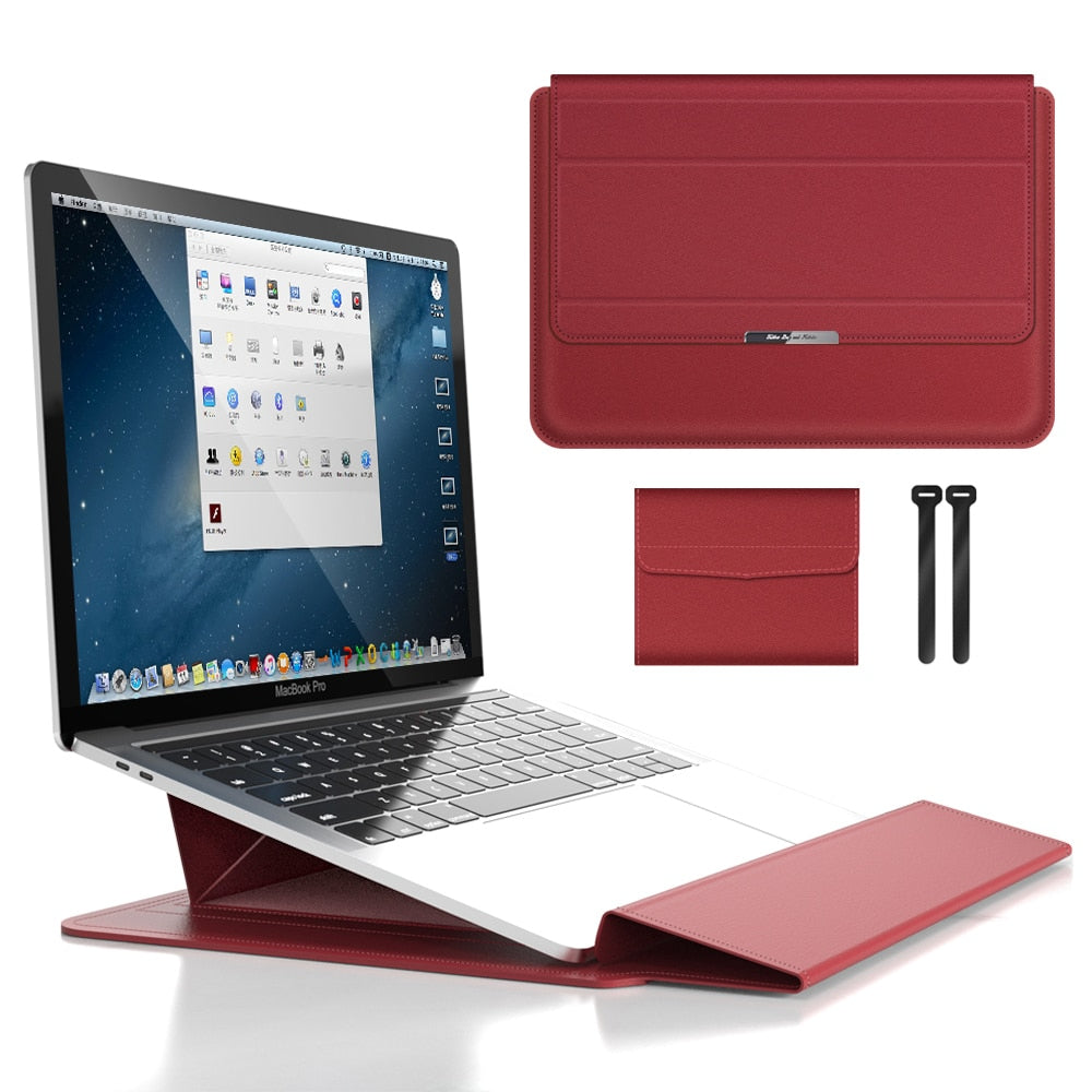 FlexiGuard - Custodia impermeabile sottile per laptop con protezione dagli urti e supporto