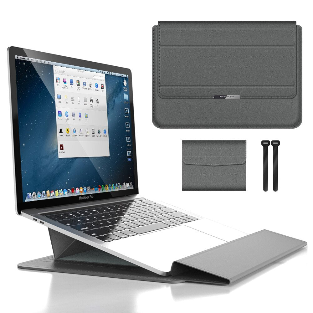 FlexiGuard - Custodia impermeabile sottile per laptop con protezione dagli urti e supporto