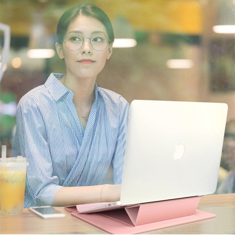 FlexiGuard - Custodia impermeabile sottile per laptop con protezione dagli urti e supporto