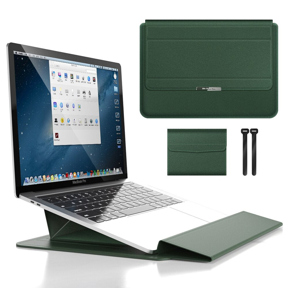 FlexiGuard - Custodia impermeabile sottile per laptop con protezione dagli urti e supporto