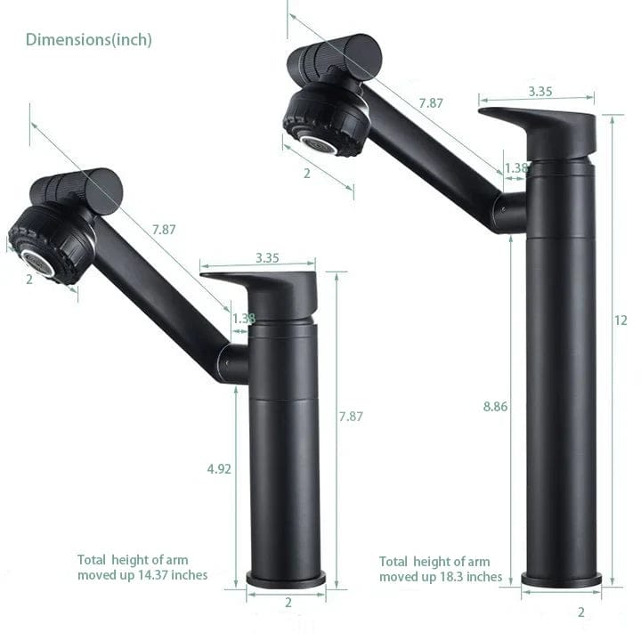 FlexiSpout - flexible 360 ° tap with spray function for sinks 4