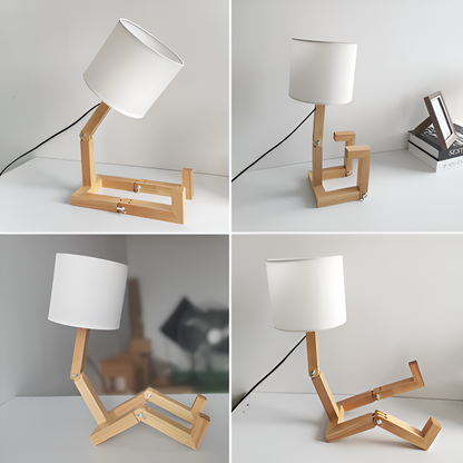 LUMIBOT – Flexible Wooden Lamp for Personalized Lighting