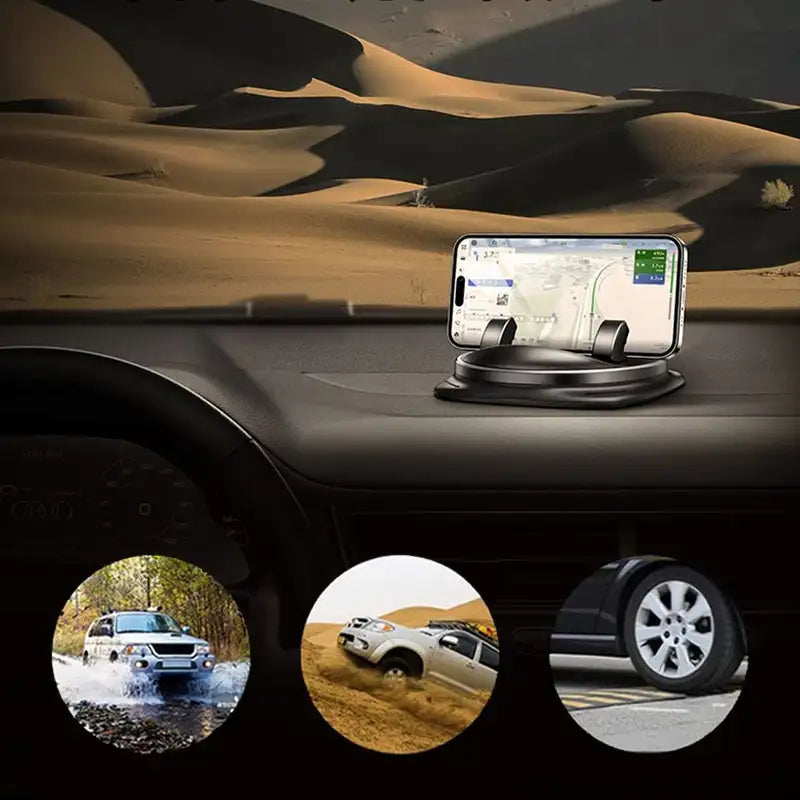 Flexiview - 360 ° cell phone holder for flexible comfort & perfect view 3