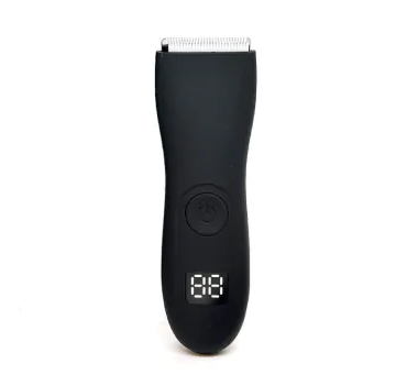 Recharged hair trimmer men with stainless steel leaves, wet and drying operation-1