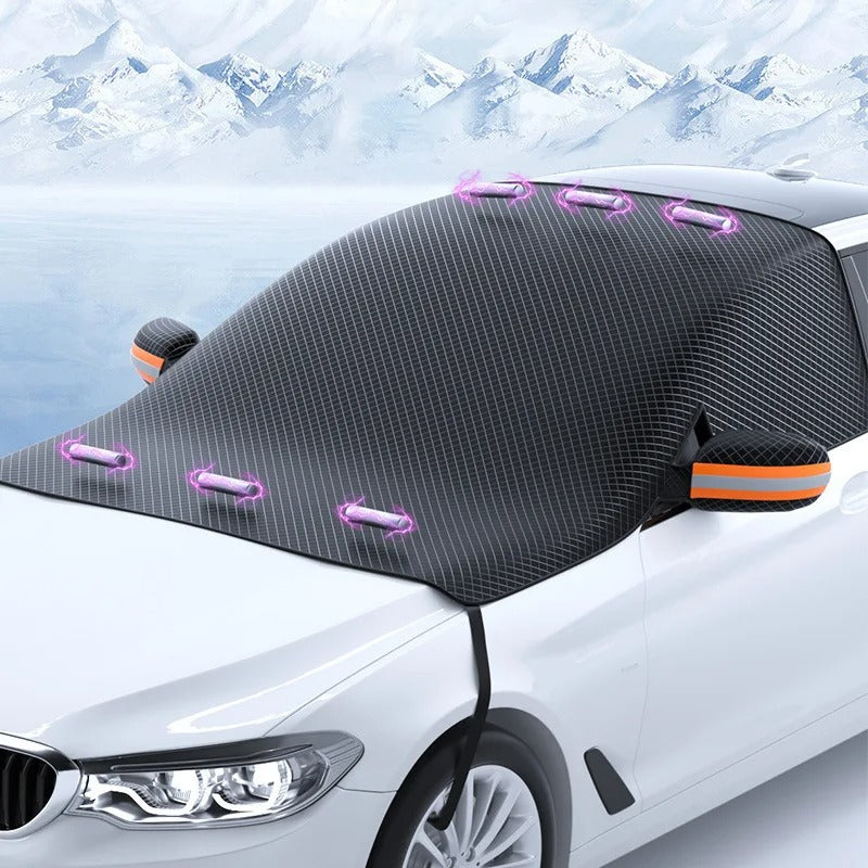 Cubierta FrostGuard – Cubierta magnética para nieve de coche 258×114 cm