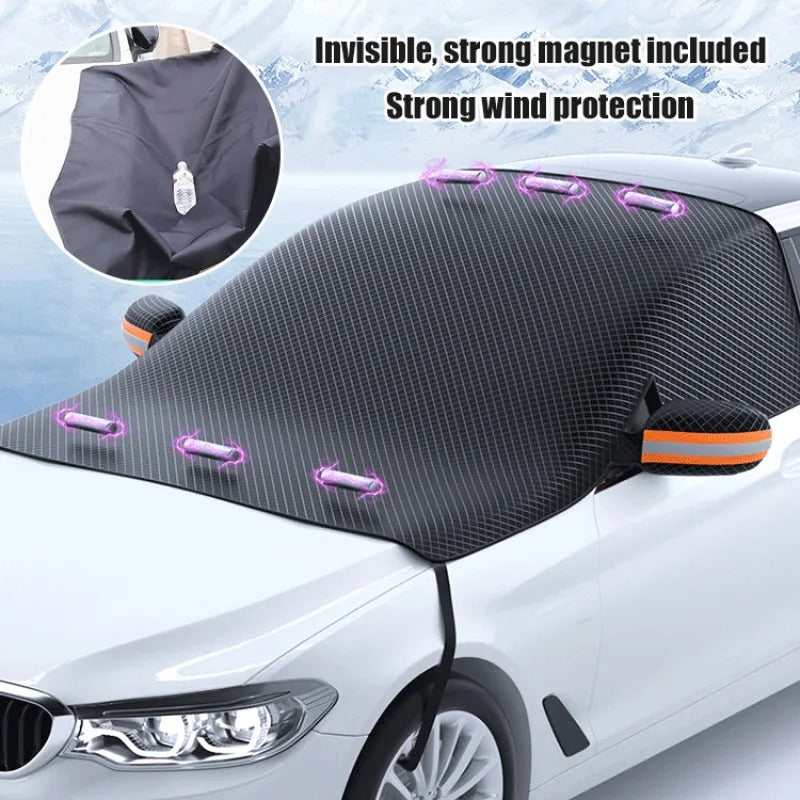 Cubierta FrostGuard – Cubierta magnética para nieve de coche 258×114 cm