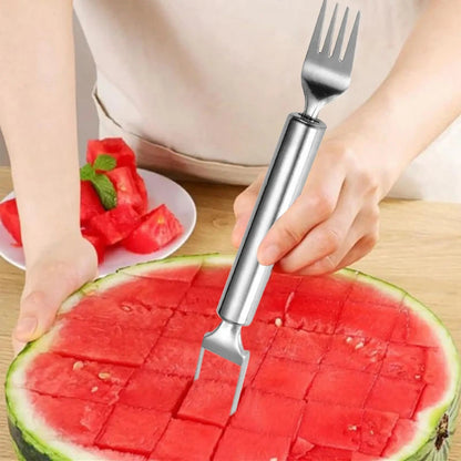 FruitEase – 2 v 1 krájač a vidlička pre jednoduchú prípravu ovocia