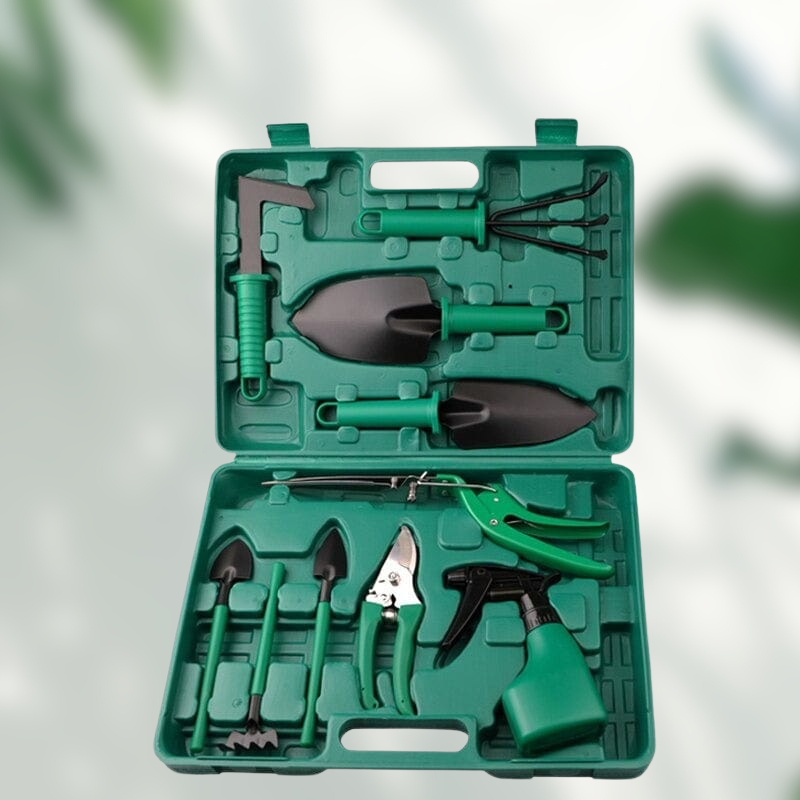GARDENPRO KIT – Complete 10-Piece Garden Tool Set for Effortless Gardening