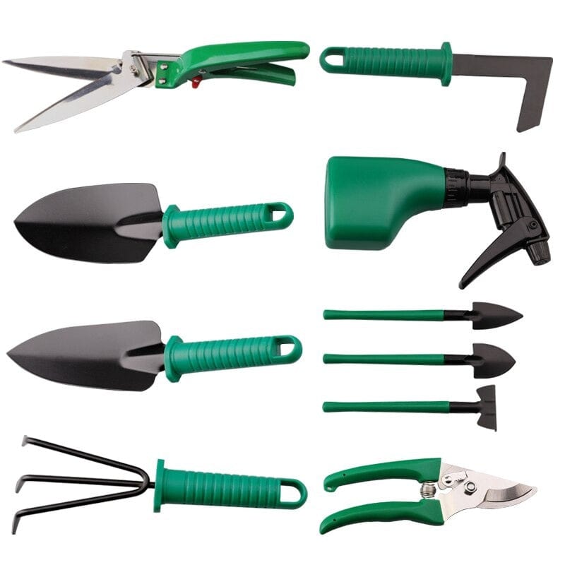 GARDENPRO KIT – Complete 10-Piece Garden Tool Set for Effortless Gardening