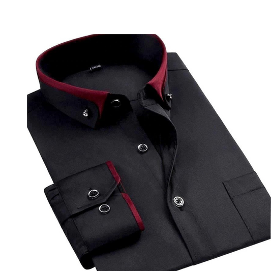 GENTLEFORM SHIRT - Elegante camicia a maniche lunghe da uomo con comfort e stile