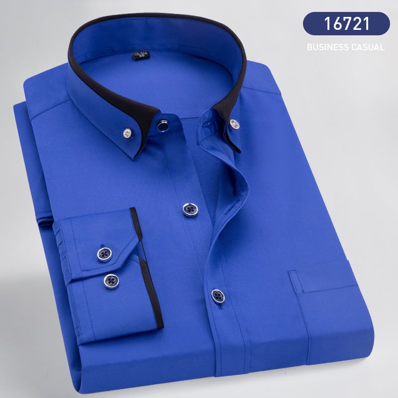 GENTLEFORM SHIRT - Elegante camicia a maniche lunghe da uomo con comfort e stile