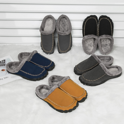 GENTLEMEN'S FEET - Lussuose pantofole da uomo per piedi caldi e confortevoli