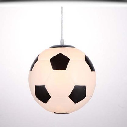 GOAL GLOW - Plafoniera a LED per la cameretta dei bambini con motivo calcistico