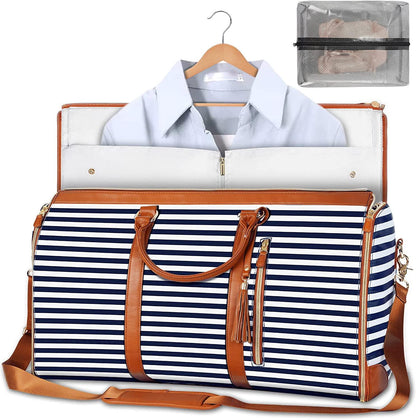 Garmentgo Travel BAG-foldable clothing protection bag made of PU leather for wrinkle-free travel with style 0