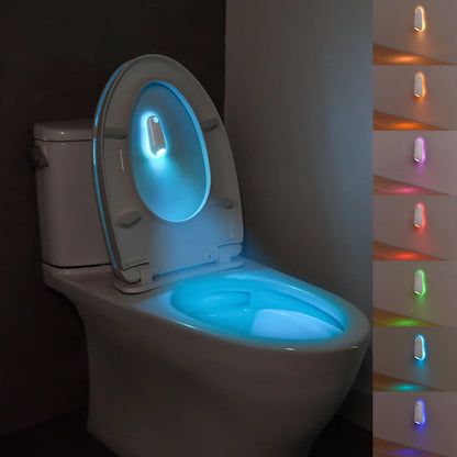 GlowBowl Motion – Luce per WC con Sensore di Movimento e 7 Colori RGB